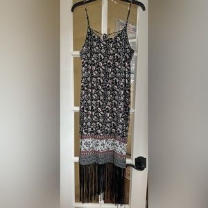 Forever 21 Contemporary Dress with Fringe